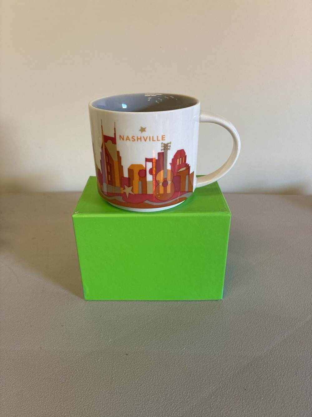 Starbucks Nashville You Are Here Collection 14 oz Coffee Mug